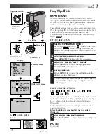 Предварительный просмотр 41 страницы JVC GR-DVX7 Instructions Manual