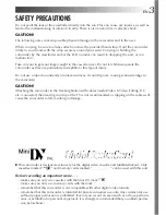 Предварительный просмотр 3 страницы JVC GR-DVX70 Instructions Manual