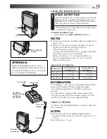 Предварительный просмотр 9 страницы JVC GR-DVX70 Instructions Manual