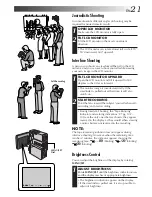 Предварительный просмотр 21 страницы JVC GR-DVX70 Instructions Manual