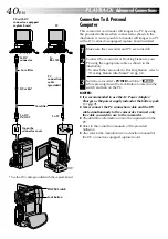 Предварительный просмотр 40 страницы JVC GR-DVX8 Instructions Manual