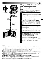 Предварительный просмотр 45 страницы JVC GR-DVX8 Instructions Manual