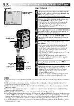 Предварительный просмотр 52 страницы JVC GR-DVX8 Instructions Manual