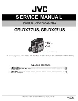 JVC GR-DX77US Service Manual preview