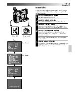 Preview for 23 page of JVC GR-FX101 Instructions Manual