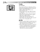 Preview for 28 page of JVC GR-FX101 Instructions Manual