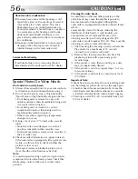 Preview for 57 page of JVC GR-FX101 Instructions Manual