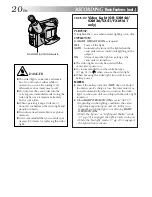 Preview for 20 page of JVC GR-FX11 Instructions Manual