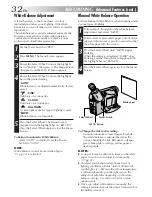 Preview for 32 page of JVC GR-FX11 Instructions Manual