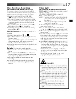 Preview for 17 page of JVC GR-FX12 Instructions Manual