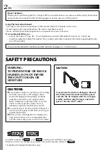 Предварительный просмотр 2 страницы JVC GR-FX120 Instructions Manual