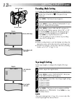 Предварительный просмотр 12 страницы JVC GR-FX120 Instructions Manual