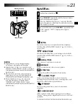 Предварительный просмотр 21 страницы JVC GR-FX120 Instructions Manual