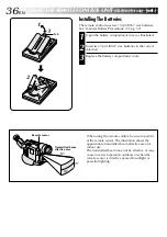 Предварительный просмотр 36 страницы JVC GR-FX120 Instructions Manual