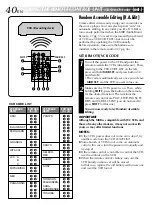 Предварительный просмотр 40 страницы JVC GR-FX120 Instructions Manual