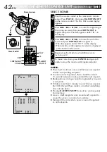 Предварительный просмотр 42 страницы JVC GR-FX120 Instructions Manual