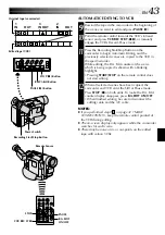 Предварительный просмотр 43 страницы JVC GR-FX120 Instructions Manual