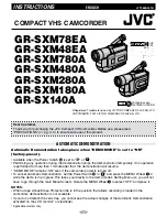 JVC GR-FX14 Instructions Manual preview