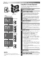 Предварительный просмотр 24 страницы JVC GR-FX23 Instructions Manual