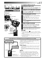 Предварительный просмотр 45 страницы JVC GR-FX23 Instructions Manual