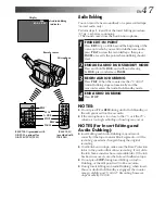 Предварительный просмотр 47 страницы JVC GR-FX23 Instructions Manual