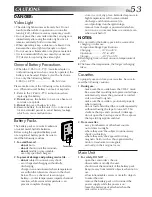 Предварительный просмотр 53 страницы JVC GR-FX23 Instructions Manual