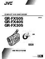 JVC GR-FX305 Instructions Manual предпросмотр