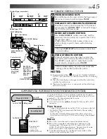 Предварительный просмотр 45 страницы JVC GR-FX305 Instructions Manual