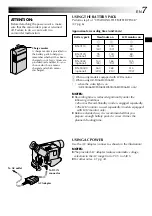 Предварительный просмотр 7 страницы JVC GR-FX36ED Instructions Manual