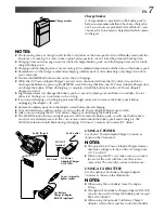 Предварительный просмотр 7 страницы JVC GR-FX60 Instructions Manual