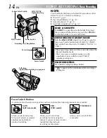 Предварительный просмотр 14 страницы JVC GR-FX60 Instructions Manual