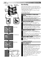 Предварительный просмотр 16 страницы JVC GR-FX60 Instructions Manual