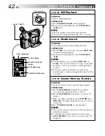 Предварительный просмотр 42 страницы JVC GR-FX60 Instructions Manual