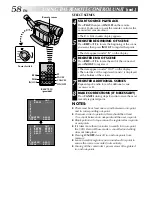 Предварительный просмотр 58 страницы JVC GR-FX60 Instructions Manual