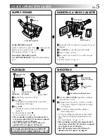 Preview for 5 page of JVC GR-FXM16 Instructions Manual