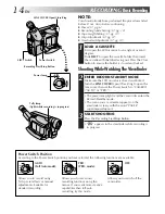 Preview for 14 page of JVC GR-FXM16 Instructions Manual