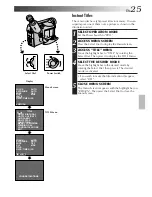 Preview for 25 page of JVC GR-FXM16 Instructions Manual