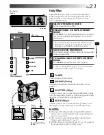 Предварительный просмотр 21 страницы JVC GR-FXM25 Instructions Manual