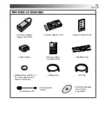 Предварительный просмотр 5 страницы JVC GR-FXM65 Instructions Manual