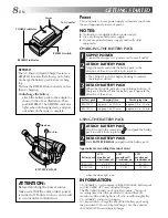 Предварительный просмотр 8 страницы JVC GR-FXM65 Instructions Manual