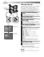 Предварительный просмотр 40 страницы JVC GR-FXM65 Instructions Manual