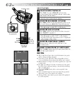 Предварительный просмотр 62 страницы JVC GR-FXM65 Instructions Manual