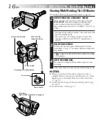 Предварительный просмотр 16 страницы JVC GR-FXM75 Instructions Manual