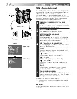 Предварительный просмотр 38 страницы JVC GR-FXM75 Instructions Manual