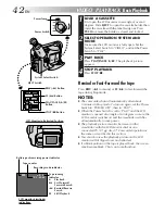 Предварительный просмотр 42 страницы JVC GR-FXM75 Instructions Manual