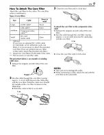 Предварительный просмотр 9 страницы JVC GR-HD1 Instructions Manual