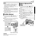 Предварительный просмотр 15 страницы JVC GR-HD1 Instructions Manual