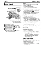 Предварительный просмотр 24 страницы JVC GR-HD1 Instructions Manual