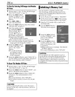 Предварительный просмотр 34 страницы JVC GR-HD1 Instructions Manual