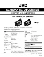 Preview for 1 page of JVC GR-SX19EF Schematic Diagram